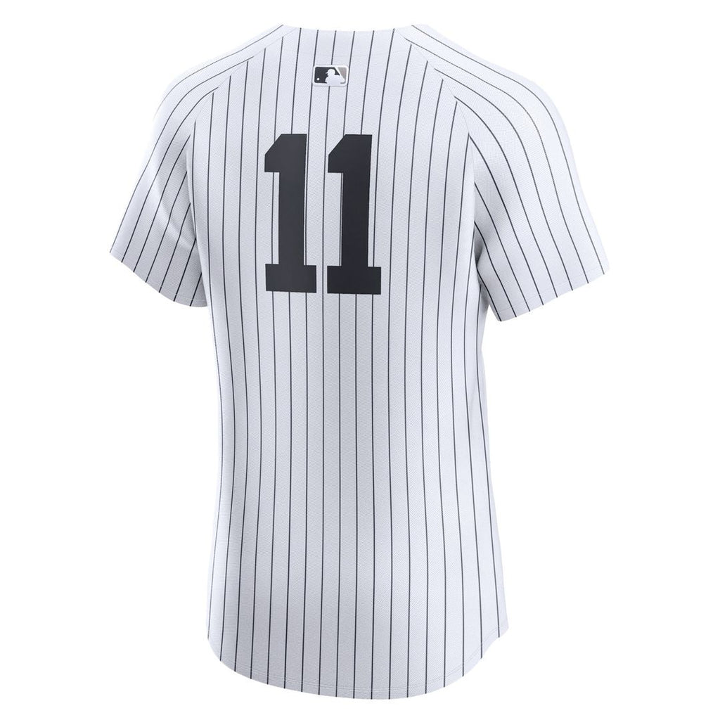 New York Yankees Anthony Volpe Nike Home Elite Jersey - White