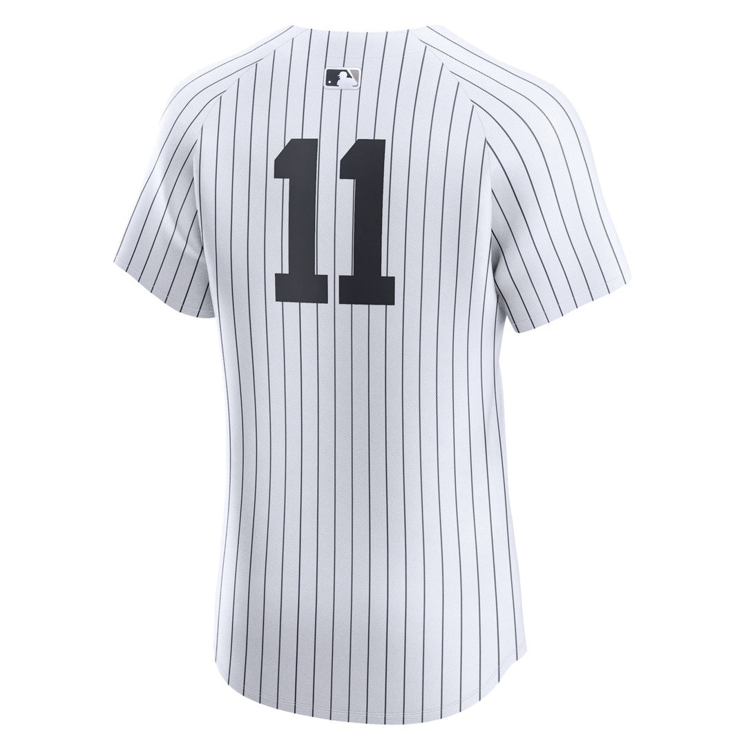 New York Yankees Anthony Volpe Nike Home Elite Jersey - White