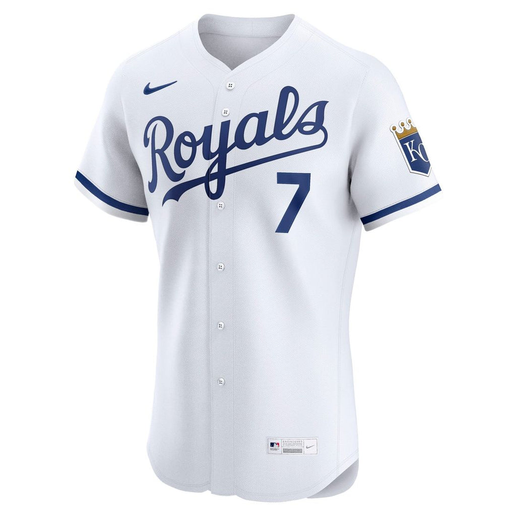 Kansas City Royals Bobby Witt Jr. Nike Home ElitePlayer Jersey - White