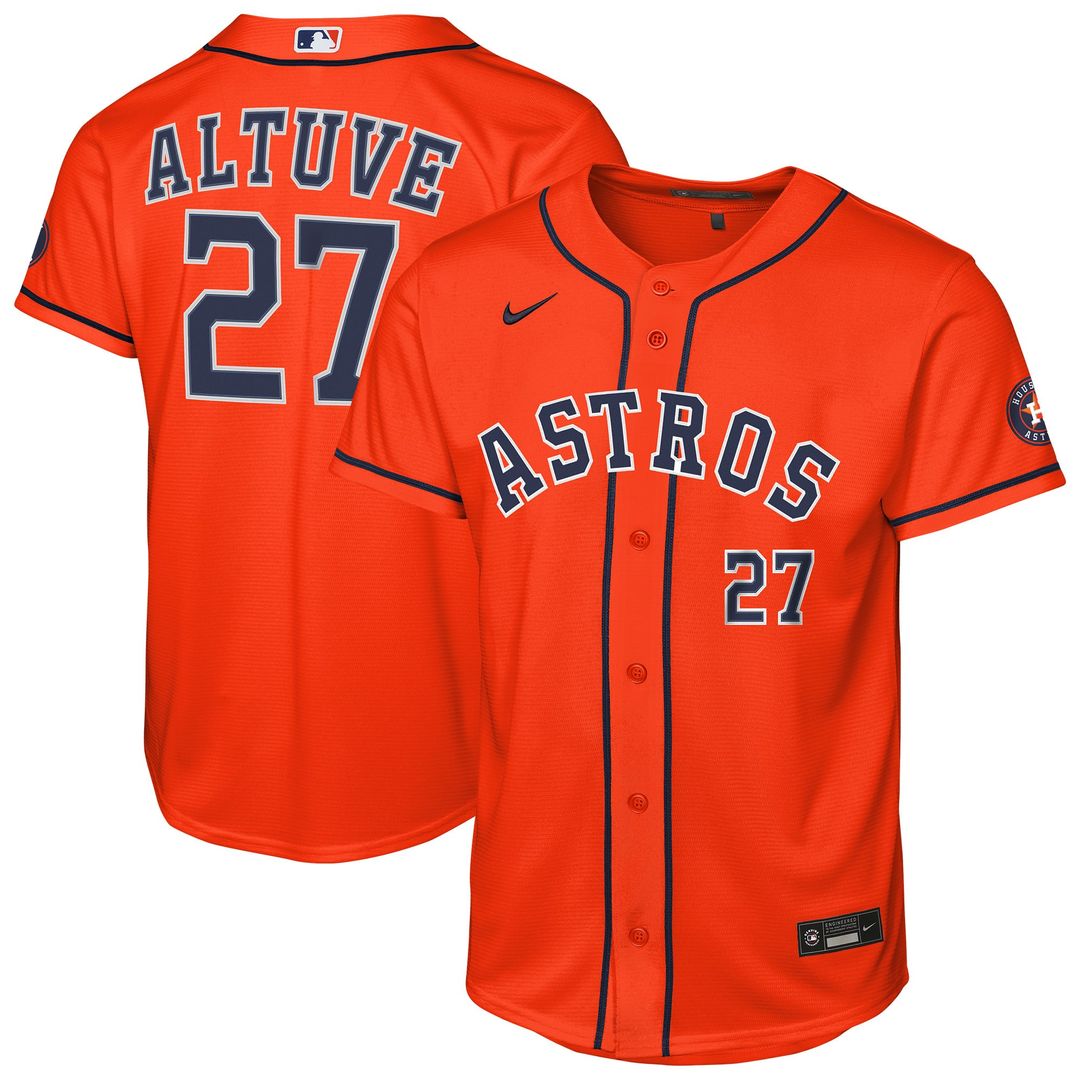 Houston Astros Jose Altuve Nike Youth Home Stadium Jersey - White