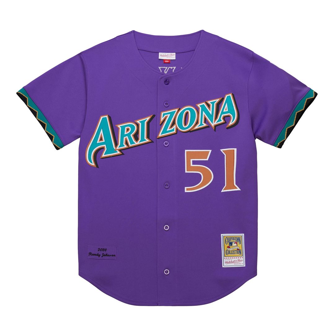 Arizona Diamondbacks Randy Johnson Mitchell & Ness 2001 Authentic Jersey - Black