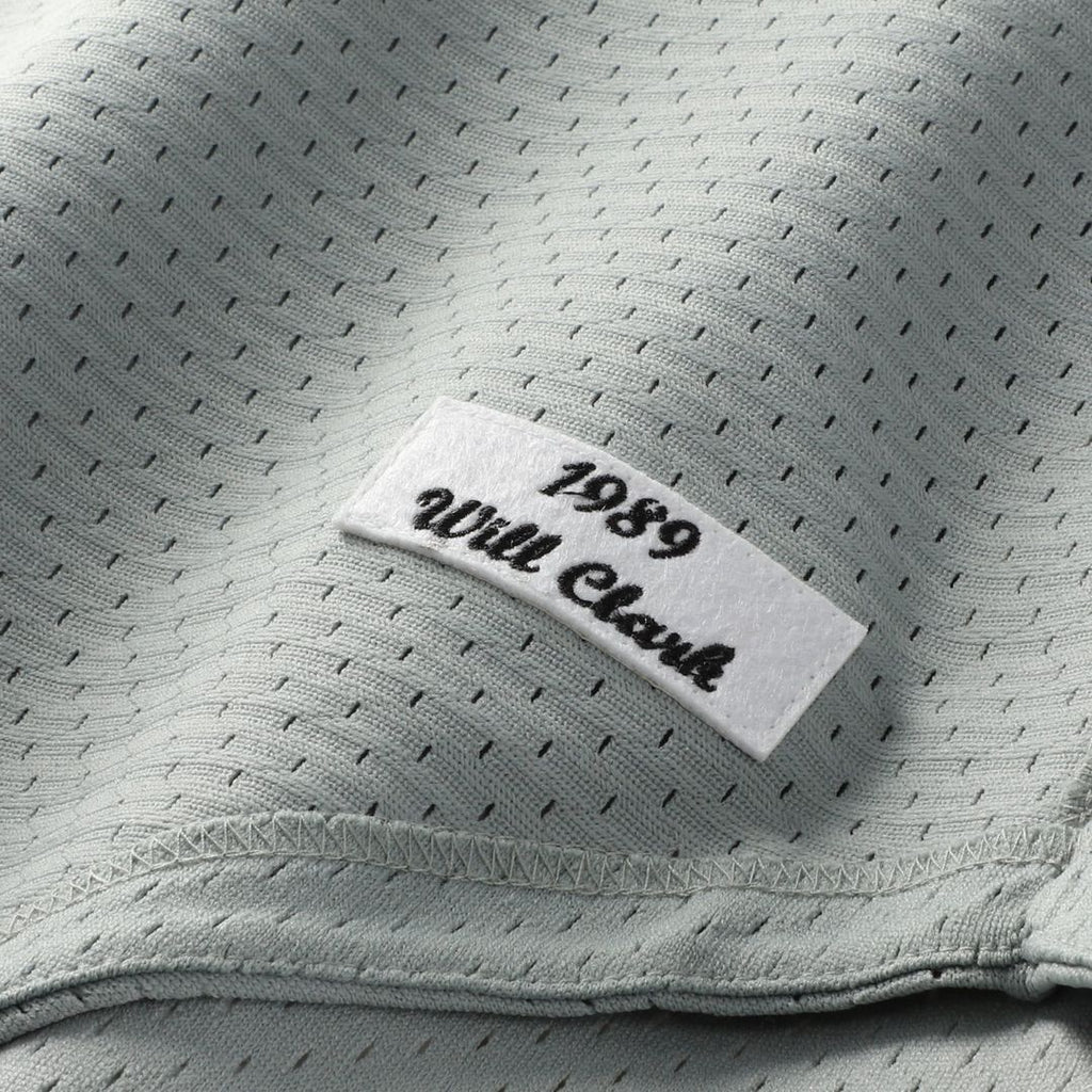 San Francisco Giants Will Clark Mitchell & Ness Authentic Batting Practice Jersey - Gray