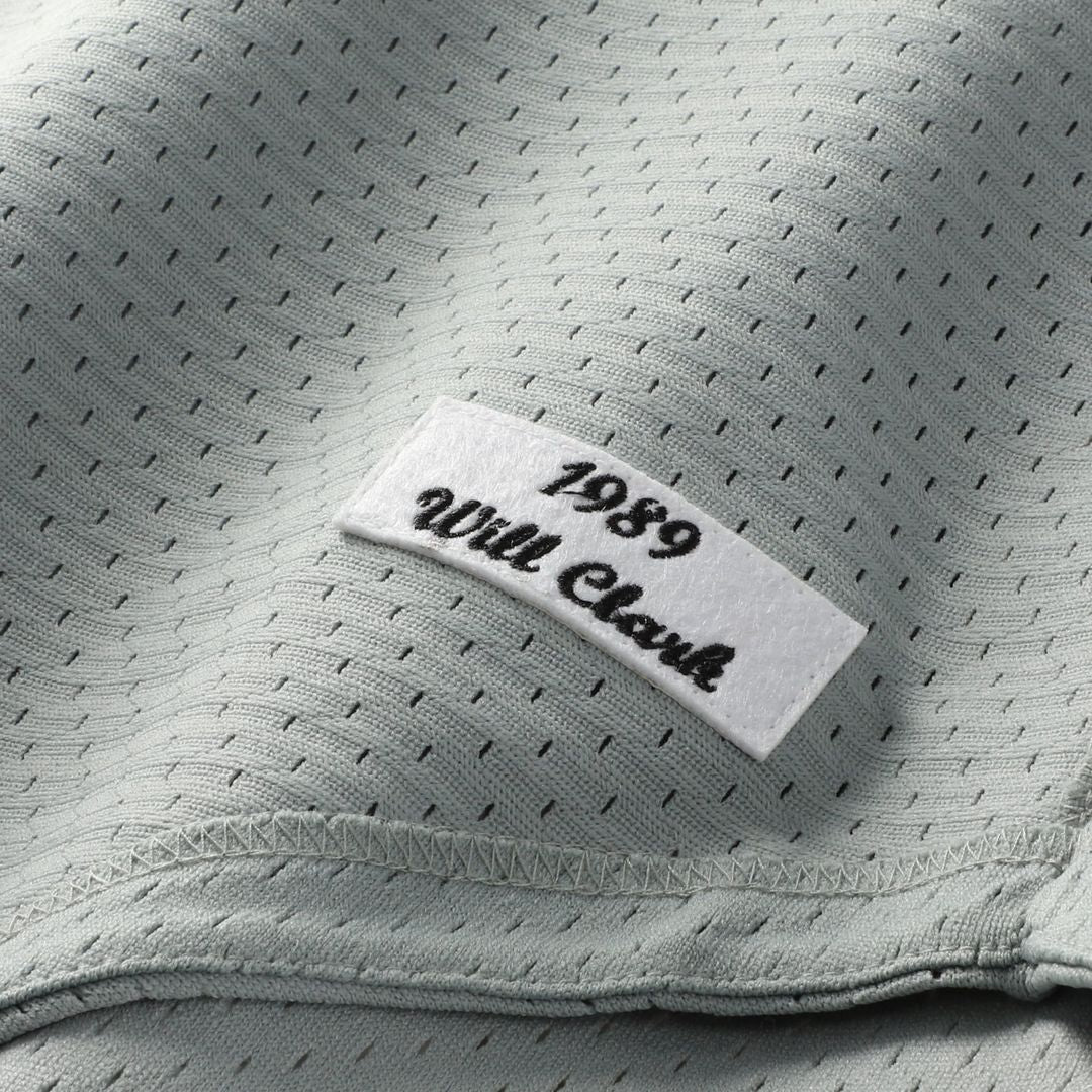 San Francisco Giants Will Clark Mitchell & Ness Authentic Batting Practice Jersey - Gray