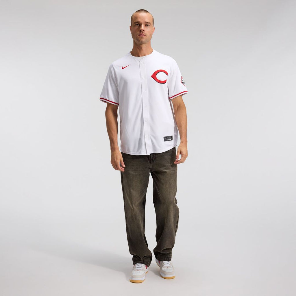 Cincinnati Reds Elly De La Cruz Nike Alternate 2 Limited Player Jersey - White