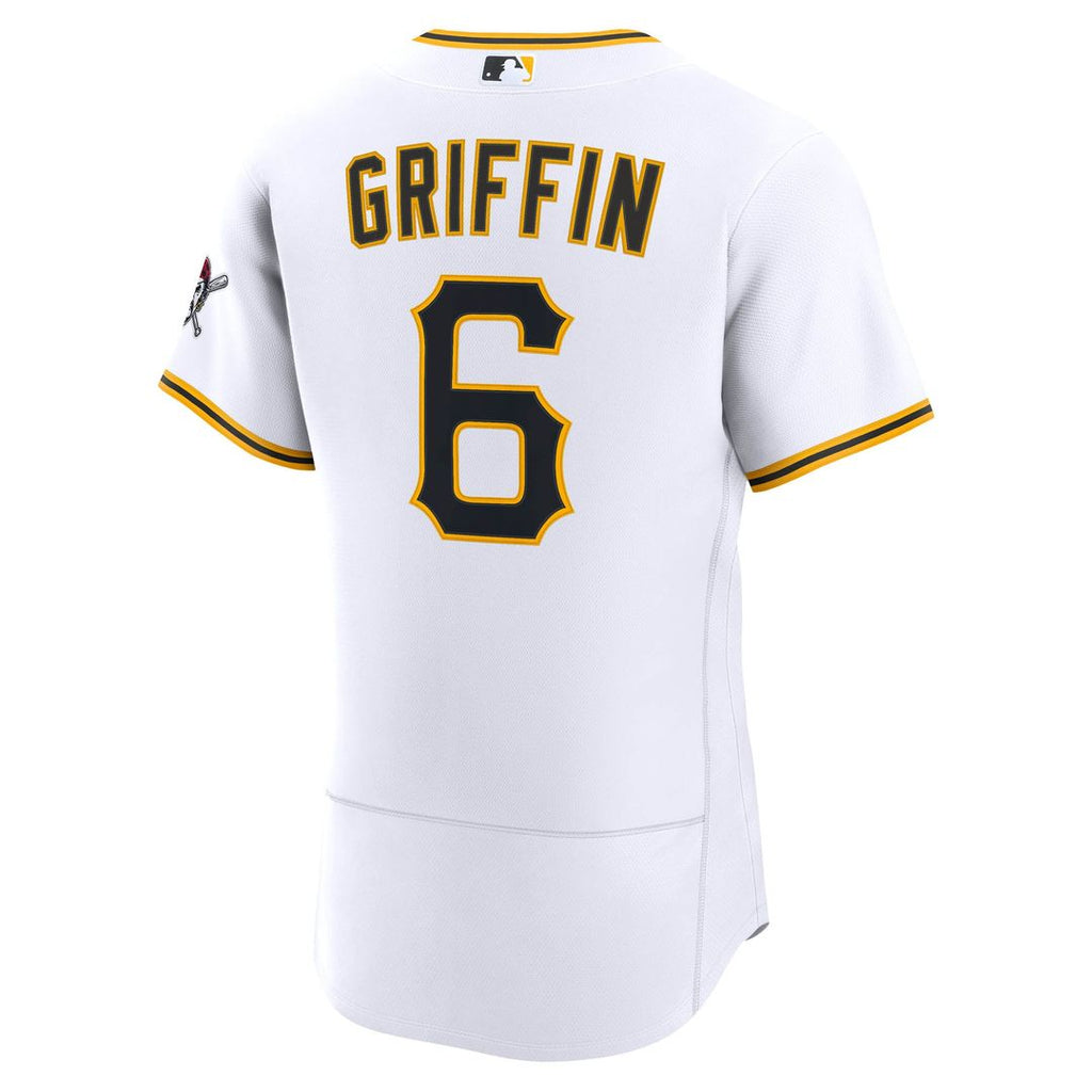 Pittsburgh Pirates Konnor Griffin Nike Home Authentic Jersey - White