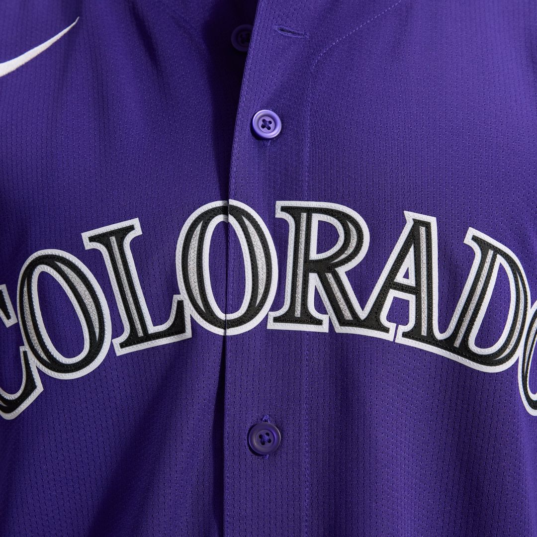 Colorado Rockies Nike Home Limited Jersey - White