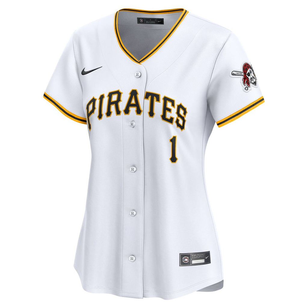 Pittsburgh Pirates Nike Women's #1 Mom Home Limited Jersey - White