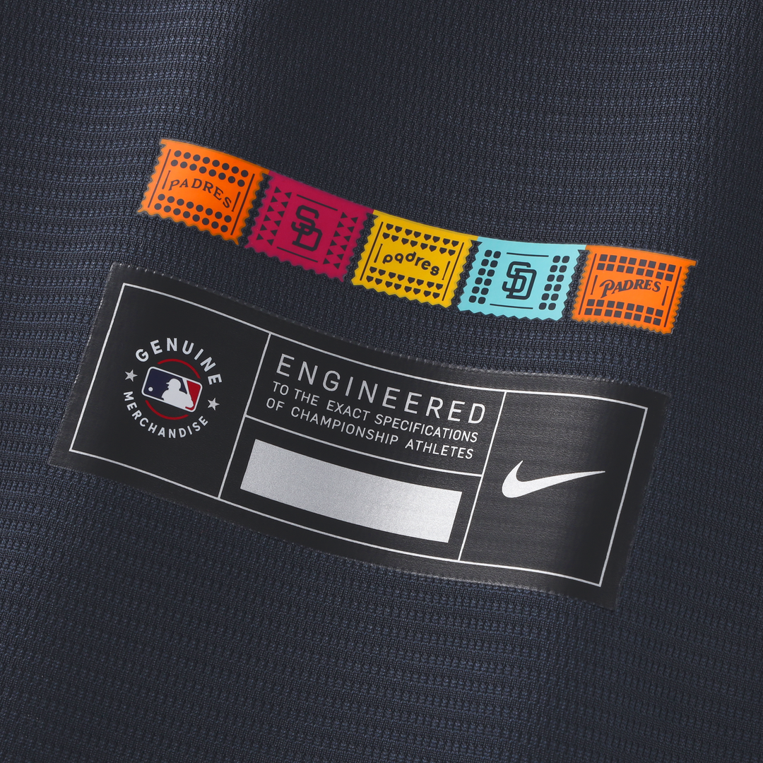 San Diego Padres Xander Bogaerts Nike 2026 City Connect Stadium Jersey - Obsidian