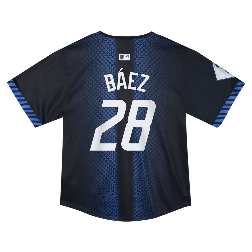 Detroit Tigers Javier Baez Nike Toddler 2024 City Connect Limited Jersey - Navy
