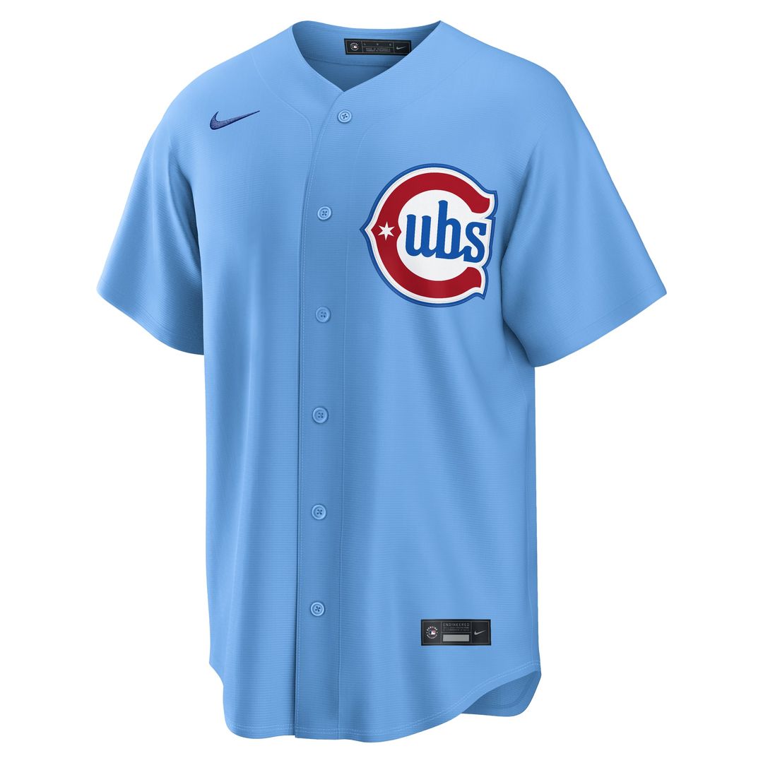Chicago Cubs Seiya Suzuki Nike Alternate Replica Jersey - Light Blue