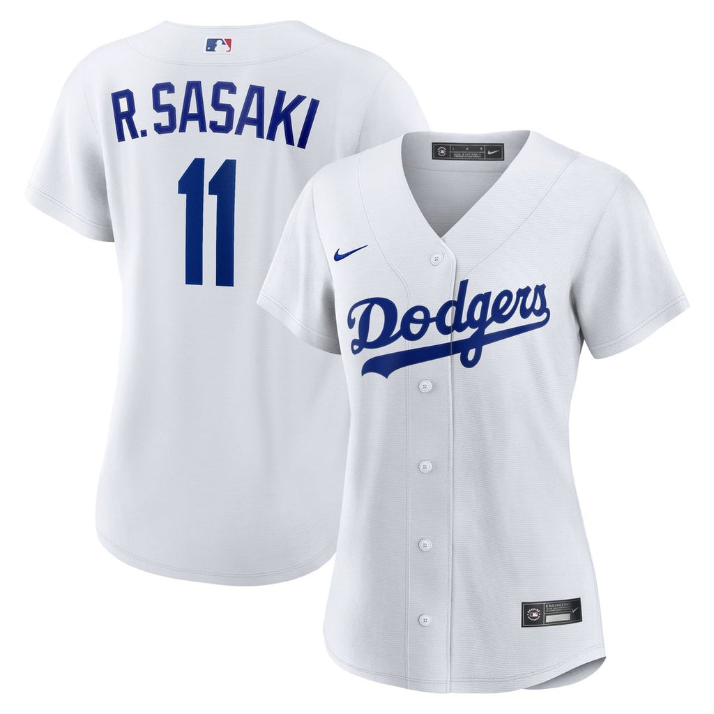 Los Angeles Dodgers R¨­ki Sasaki Nike Women's Replica Jersey - White