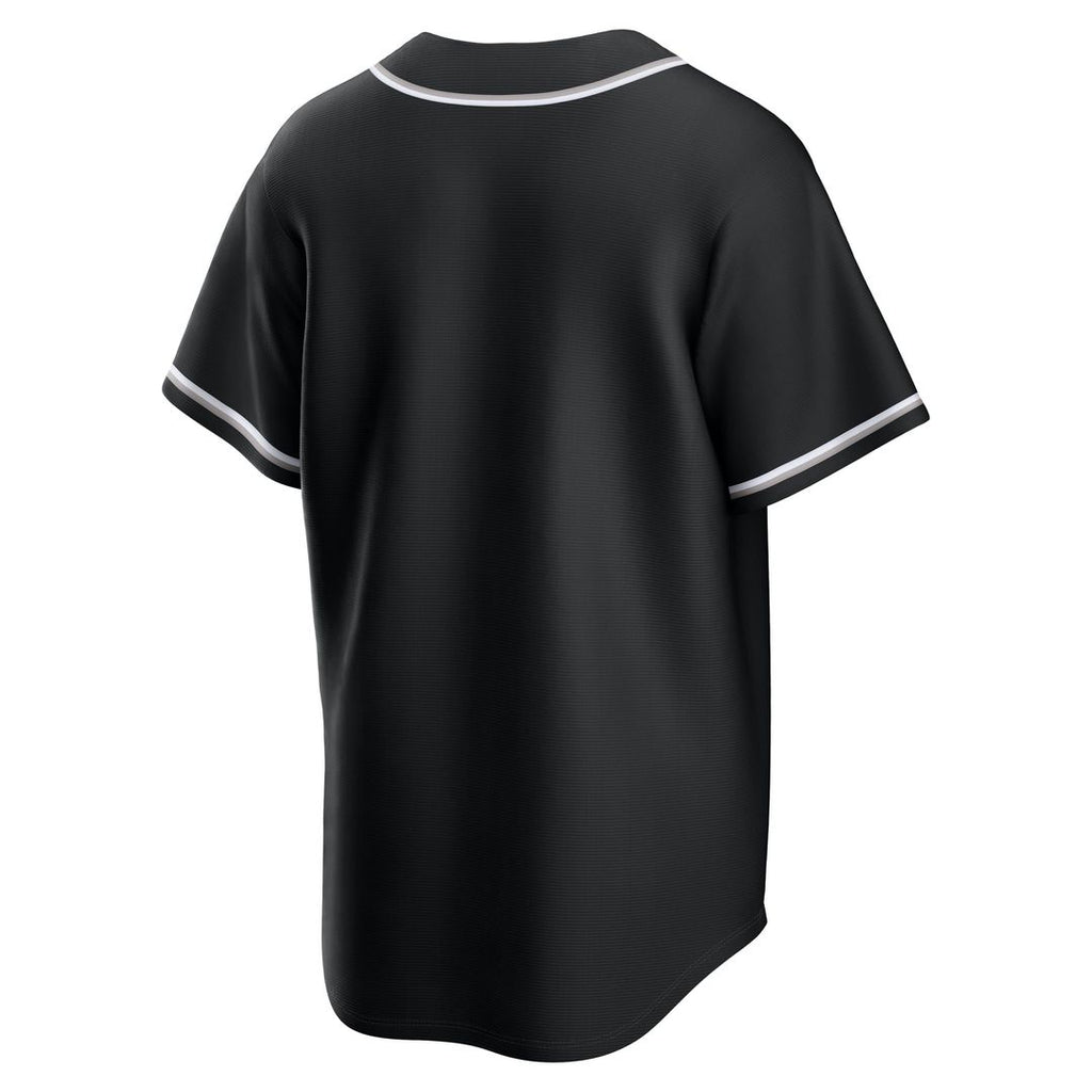 Colorado Rockies Nike Fashion Replica Black Out Jersey