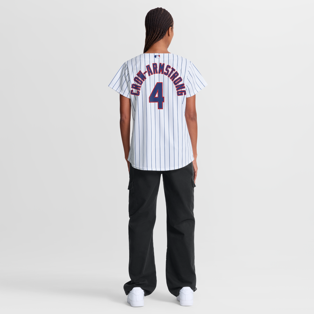 Chicago Cubs Pete Crow - Armstrong Nike Women's Home Replica Jersey - White