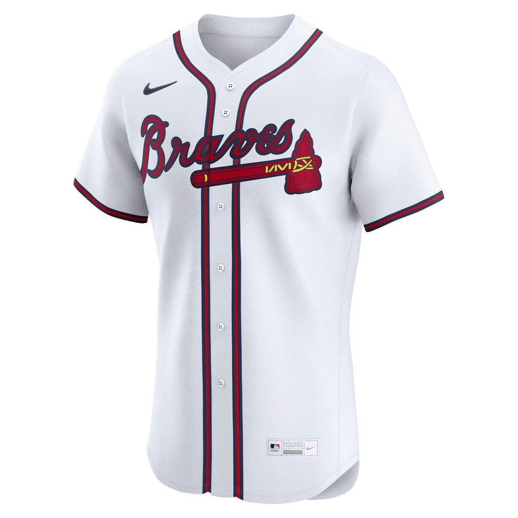 Atlanta Braves Nike Alternate Elite Jersey - Red