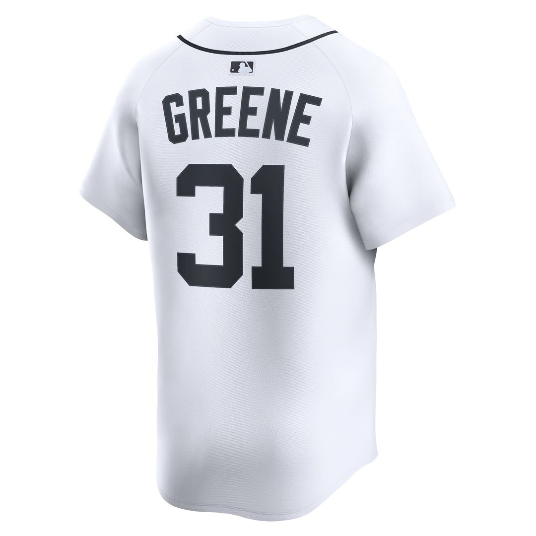 Detroit Tigers Riley Greene Nike Home Limited Player Jersey - White