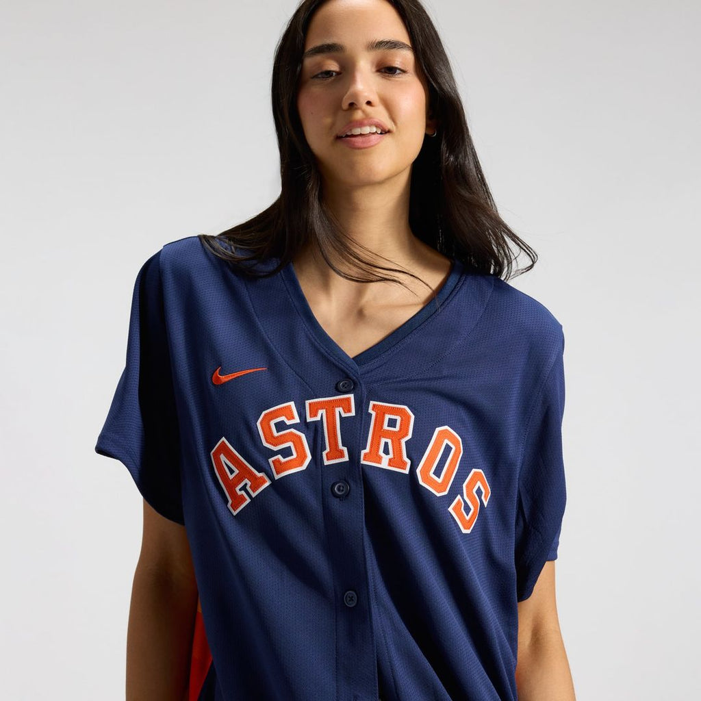 Houston Astros Jose Altuve Nike Women's Alternate Limited Player Jersey ¨C Navy