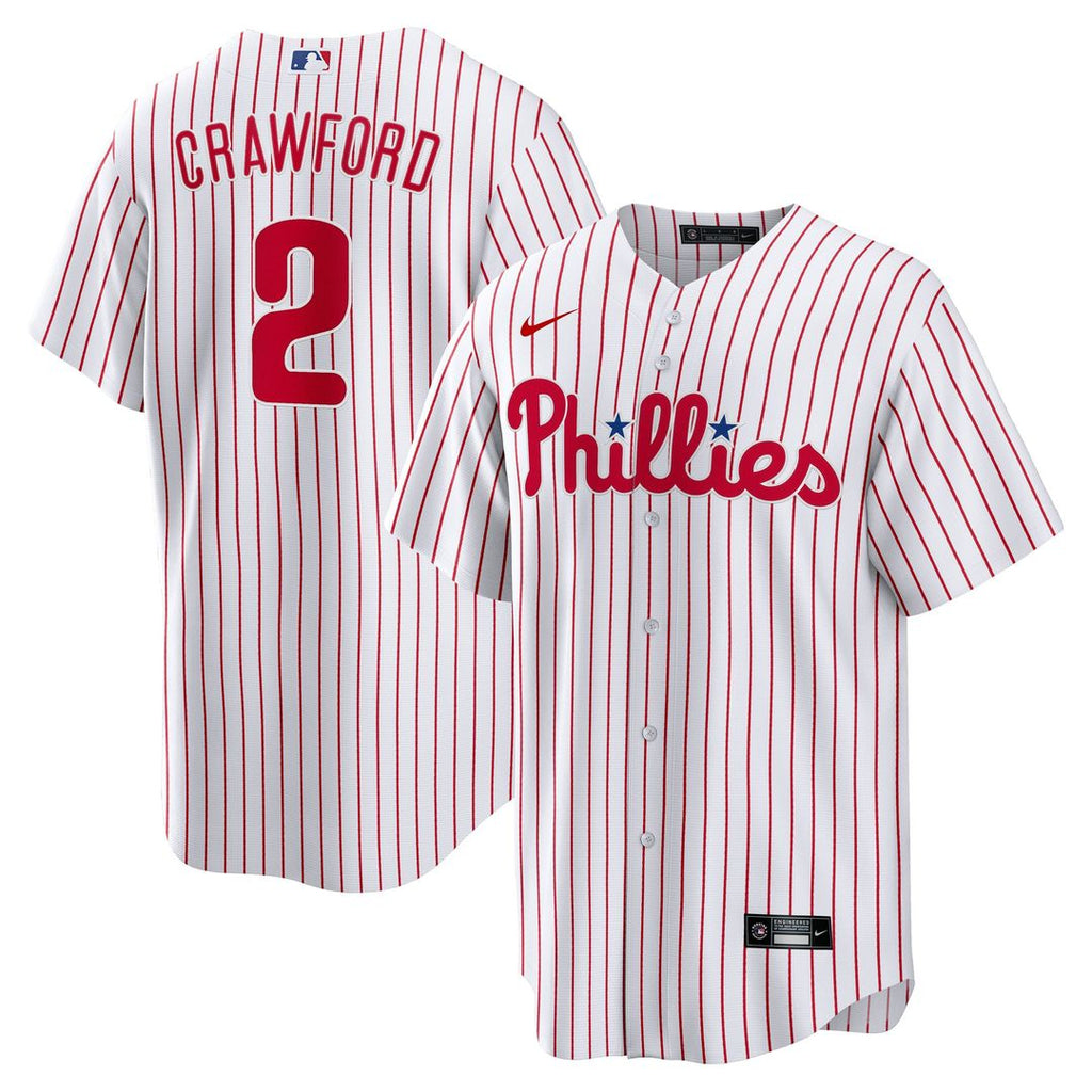 Philadelphia Phillies Justin Crawford Nike Home Replica Jersey - White
