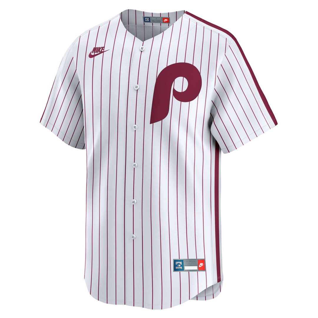 Philadelphia Phillies Nike Cooperstown Limited Jersey - White
