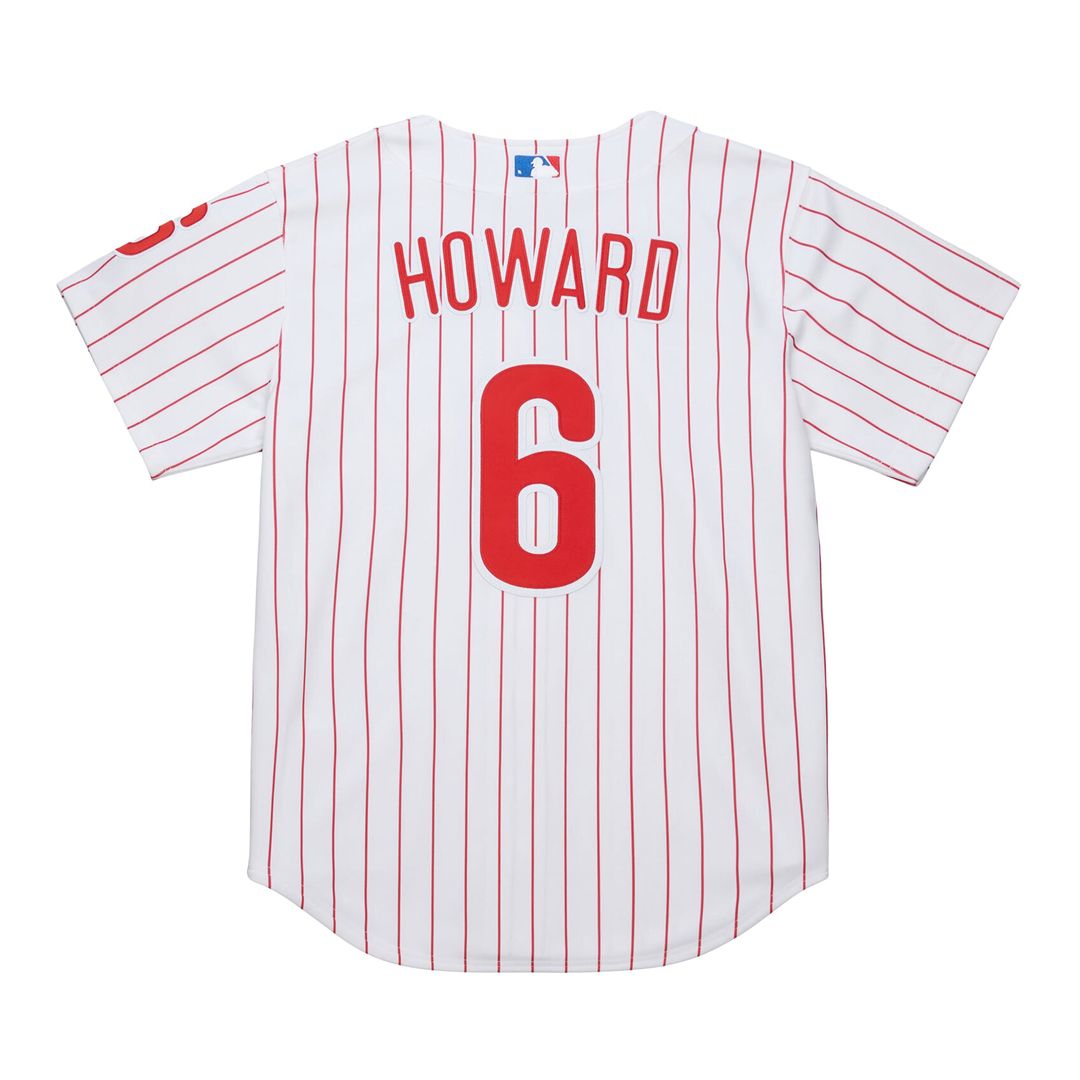 Philadelphia Phillies Ryan Howard Mitchell & Ness Cooperstown Authentic Jersey ¨C White