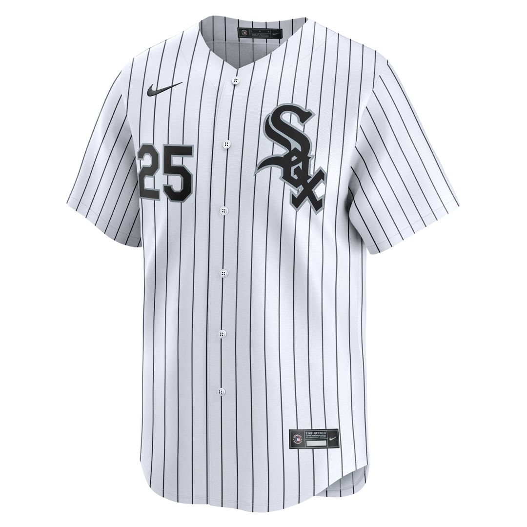 Chicago White Sox Andrew Vaughn Nike Home Limited Player Jersey - White