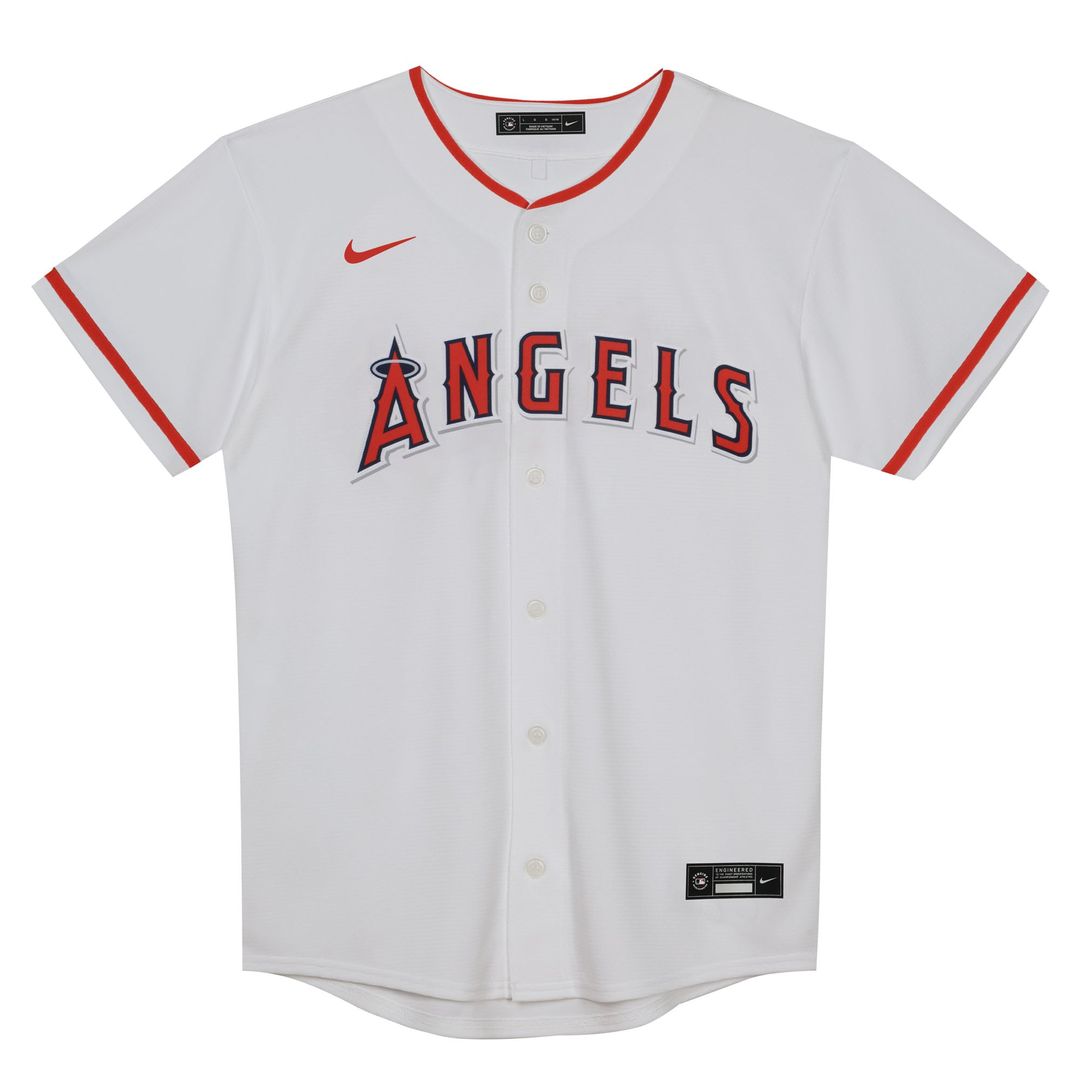 Los Angeles Angels Mike Trout Nike Preschool Home Replica Player Jersey - White