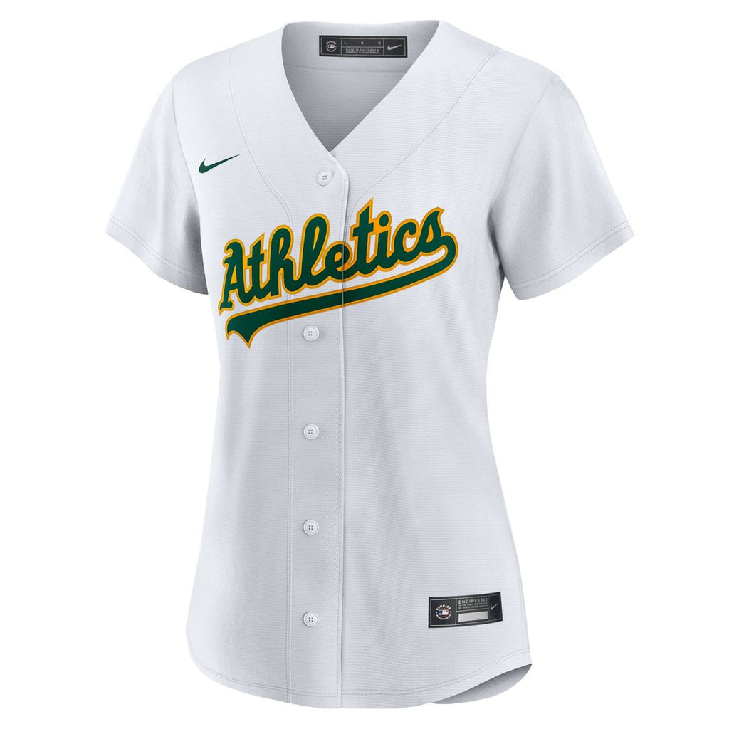 Athletics Shea Langeliers Nike Women's Home Replica Jersey - White