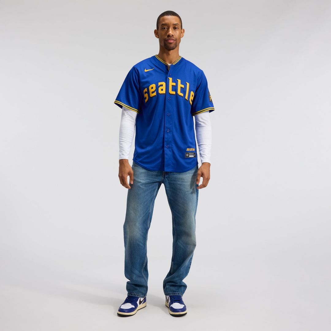 Seattle Mariners Nike City Connect Replica Jersey - Royal