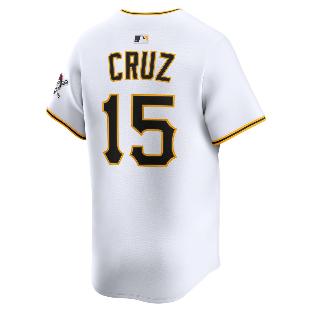 Pittsburgh Pirates Oneil Cruz Nike Home Limited Player Jersey - White