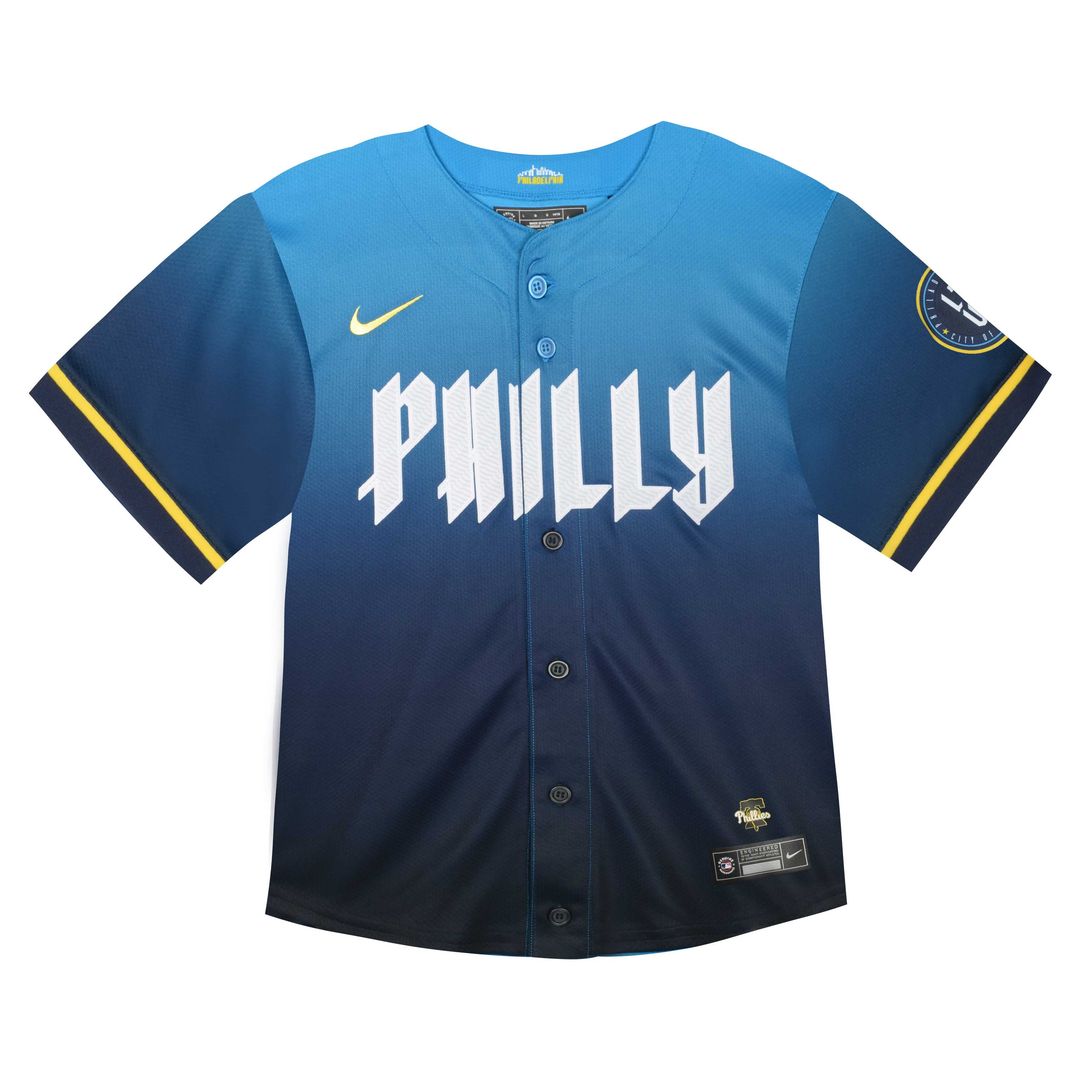 Philadelphia Phillies Bryce Harper Nike Toddler 2024 City Connect Limited Player Jersey - Blue