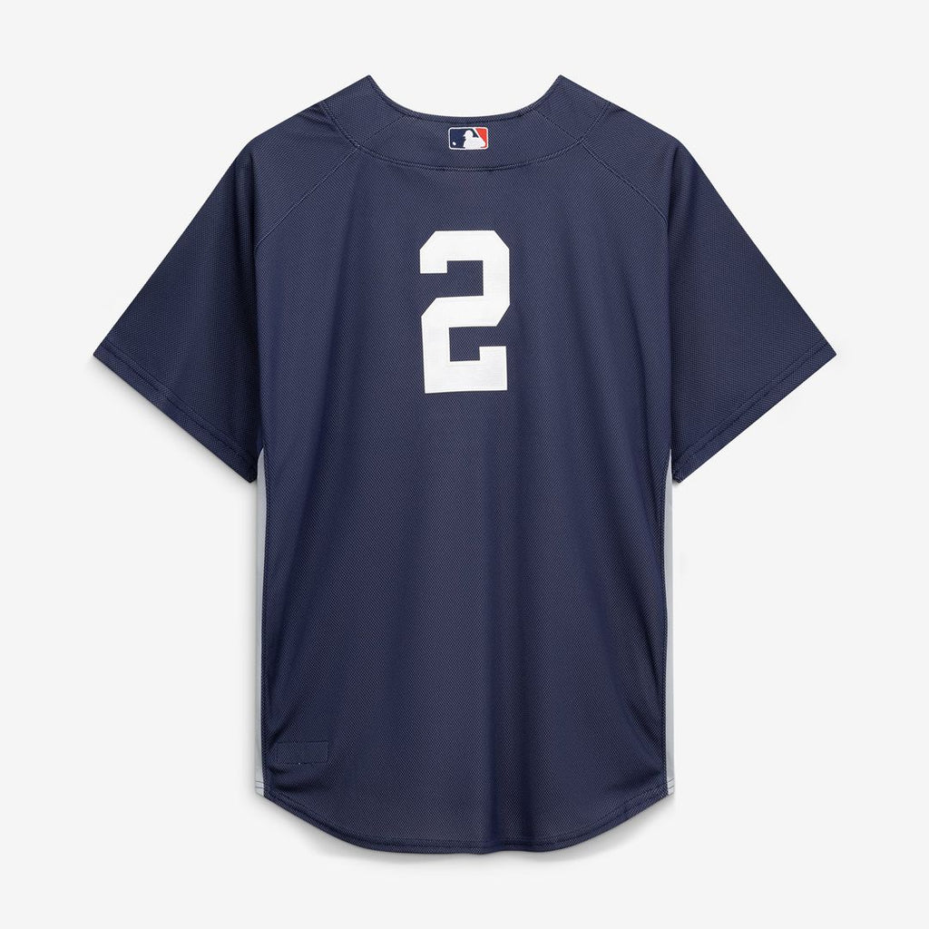 New York Yankees Derek Jeter Mitchell & Ness Authentic Batting Practice Jersey - Navy