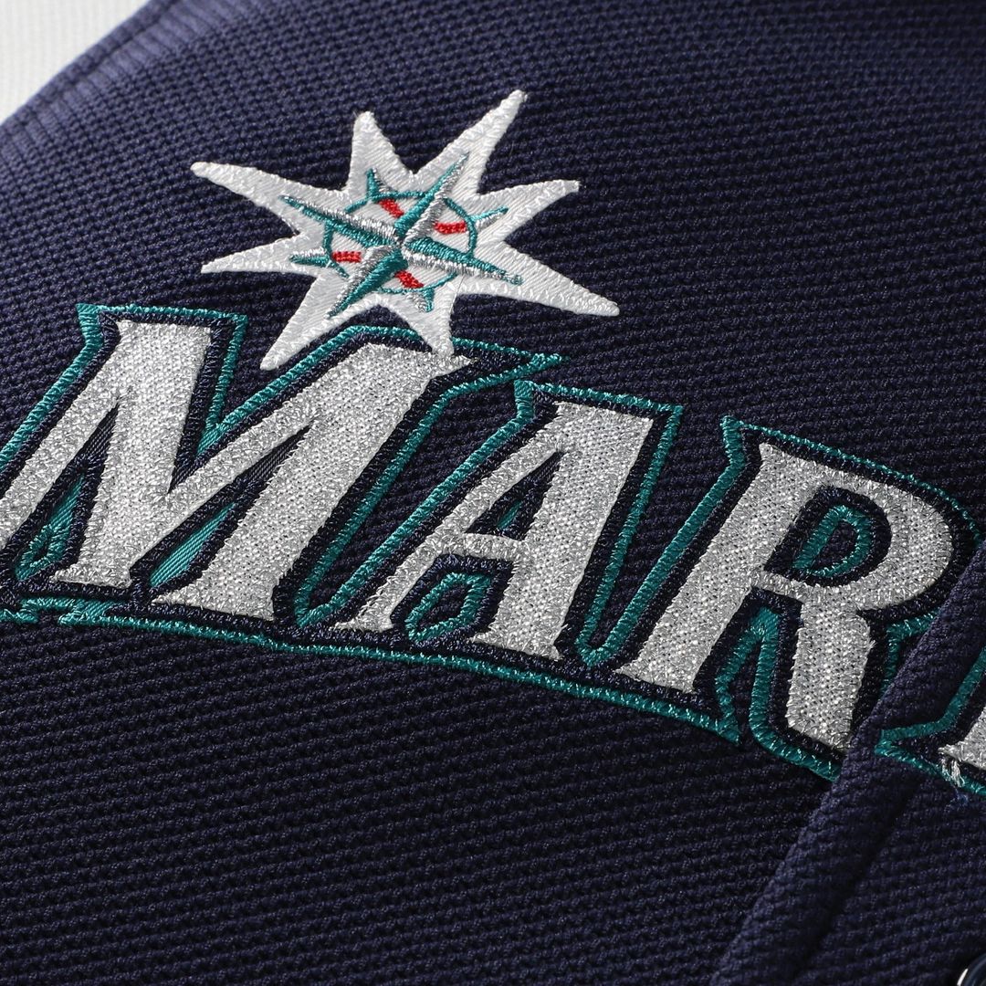 Seattle Mariners Felix Hernandez Mitchell & Ness Toddler Throwback Mesh Batting Practice Jersey - Navy
