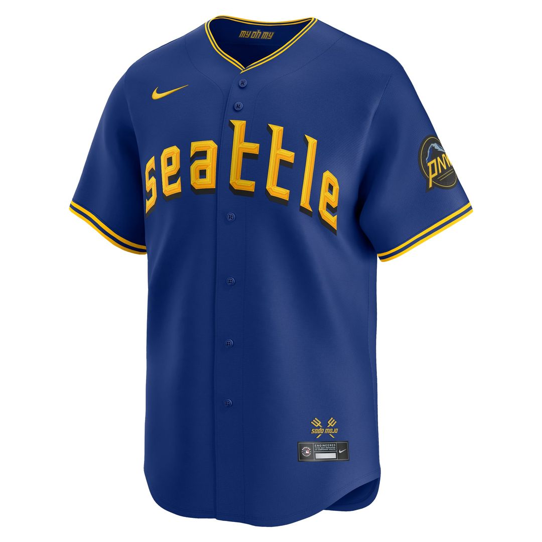 Seattle Mariners Ken Griffey Jr. Nike City Connect Retired Limited Player Jersey - Royal