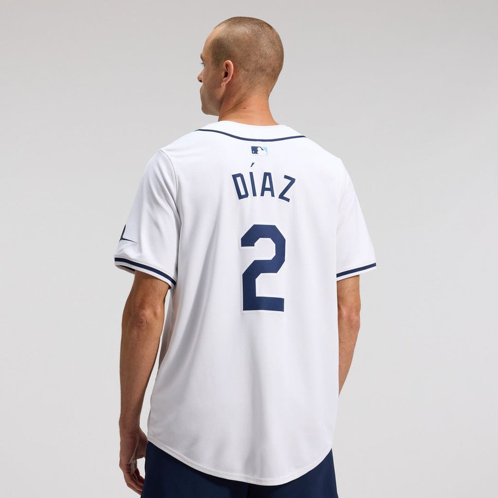 Tampa Bay Rays Yandy Diaz Nike Home Limited Player Jersey - White