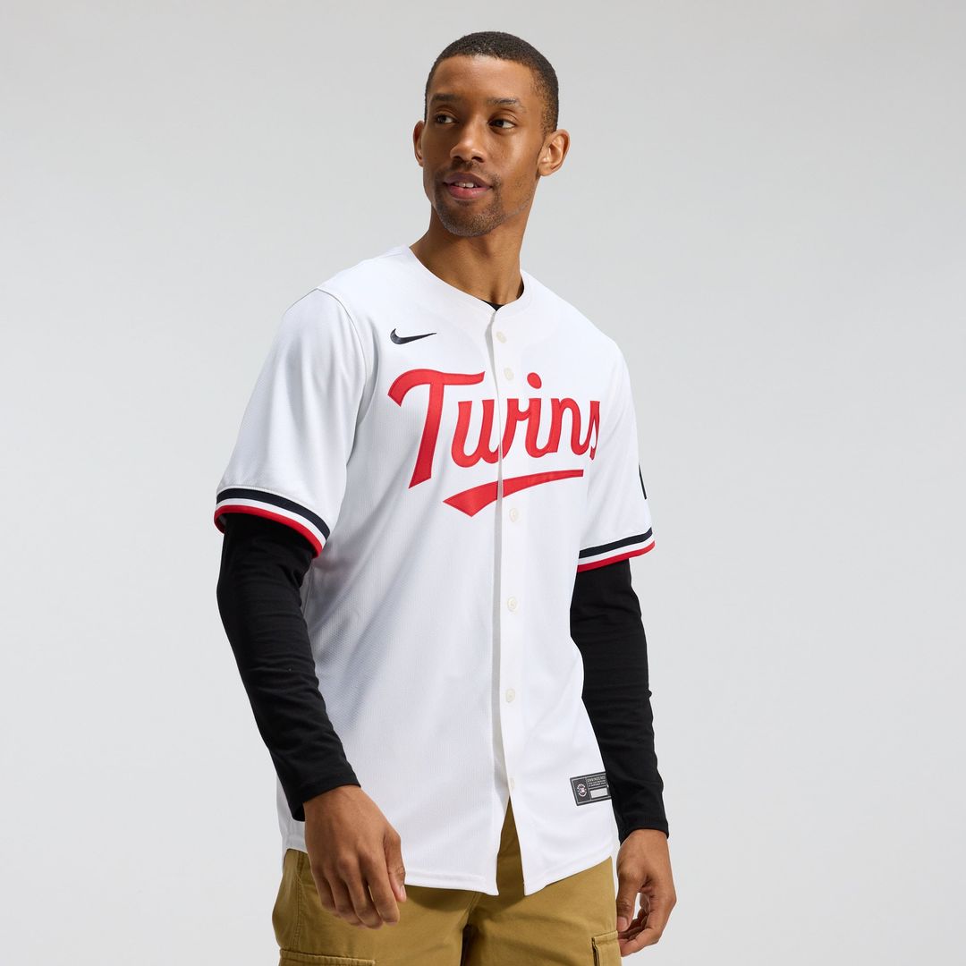 Minnesota Twins Nike Home Limited Jersey - White