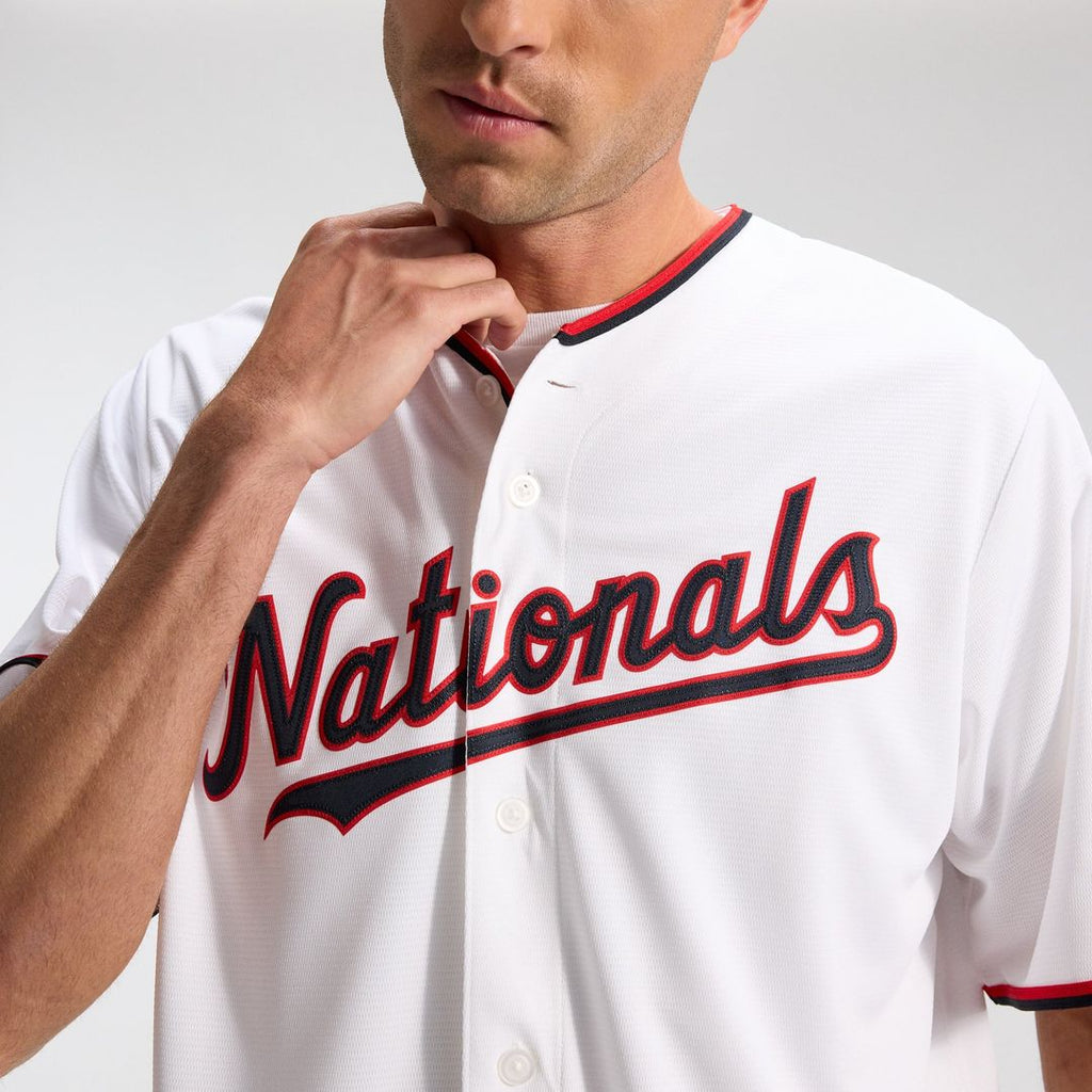 Washington Nationals CJ Abrams Nike Home Replica Jersey - White
