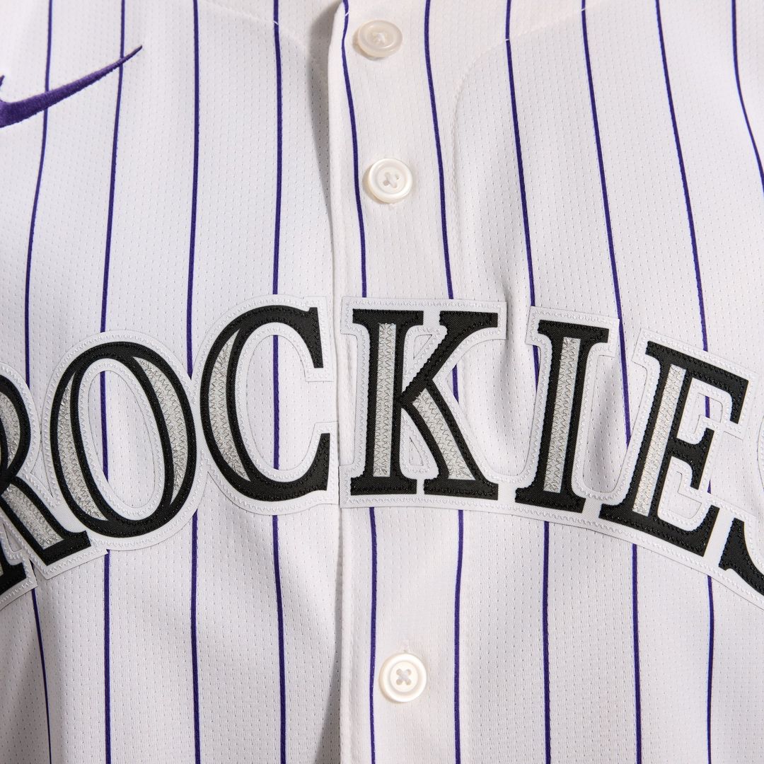 Colorado Rockies Nike Home Limited Jersey - White