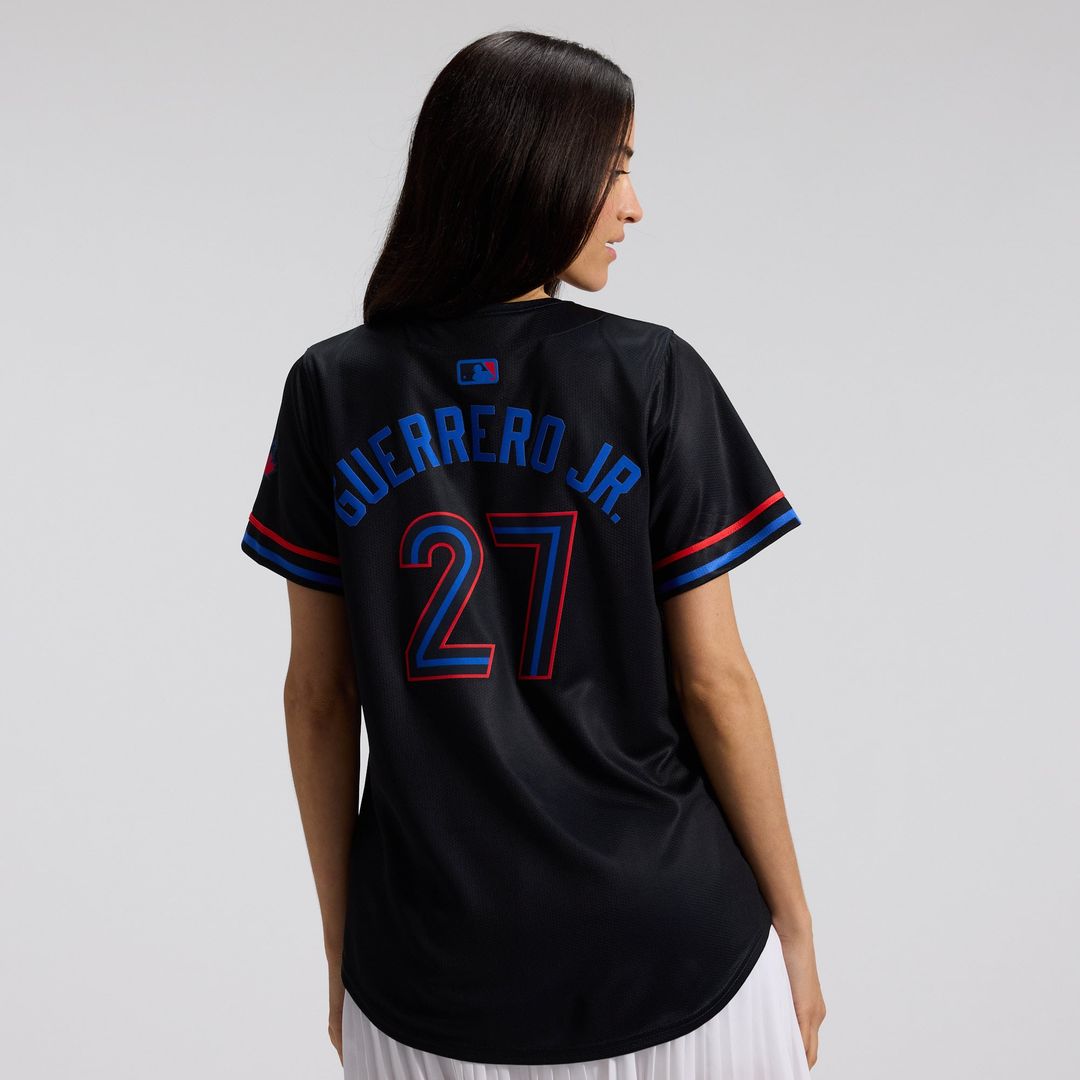 Toronto Blue Jays Vladimir Guerrero Jr. Nike Women's 2024 City Connect Limited Player Jersey - Navy