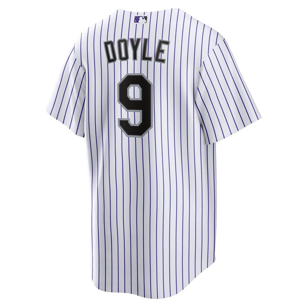 Colorado Rockies Brenton Doyle Nike Youth Home Replica Jersey - White