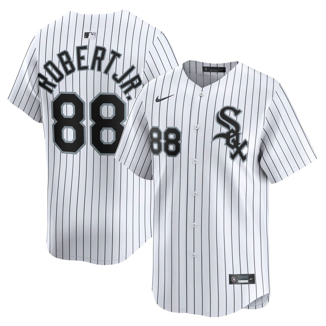 Chicago White Sox Luis Robert Jr. Nike Home Limited Player Jersey - White