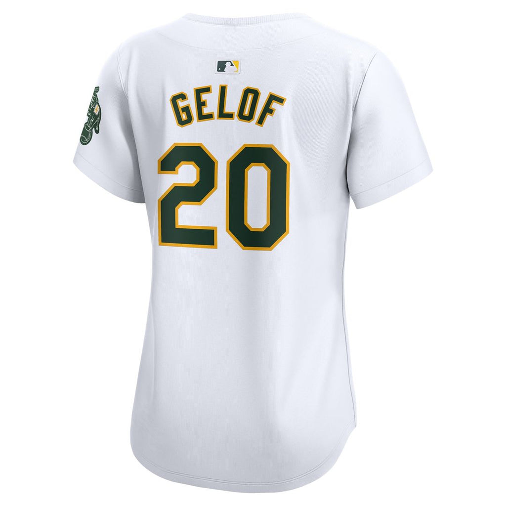 Athletics Zack Gelof Nike Women's Home Limited Player Jersey ¨C White