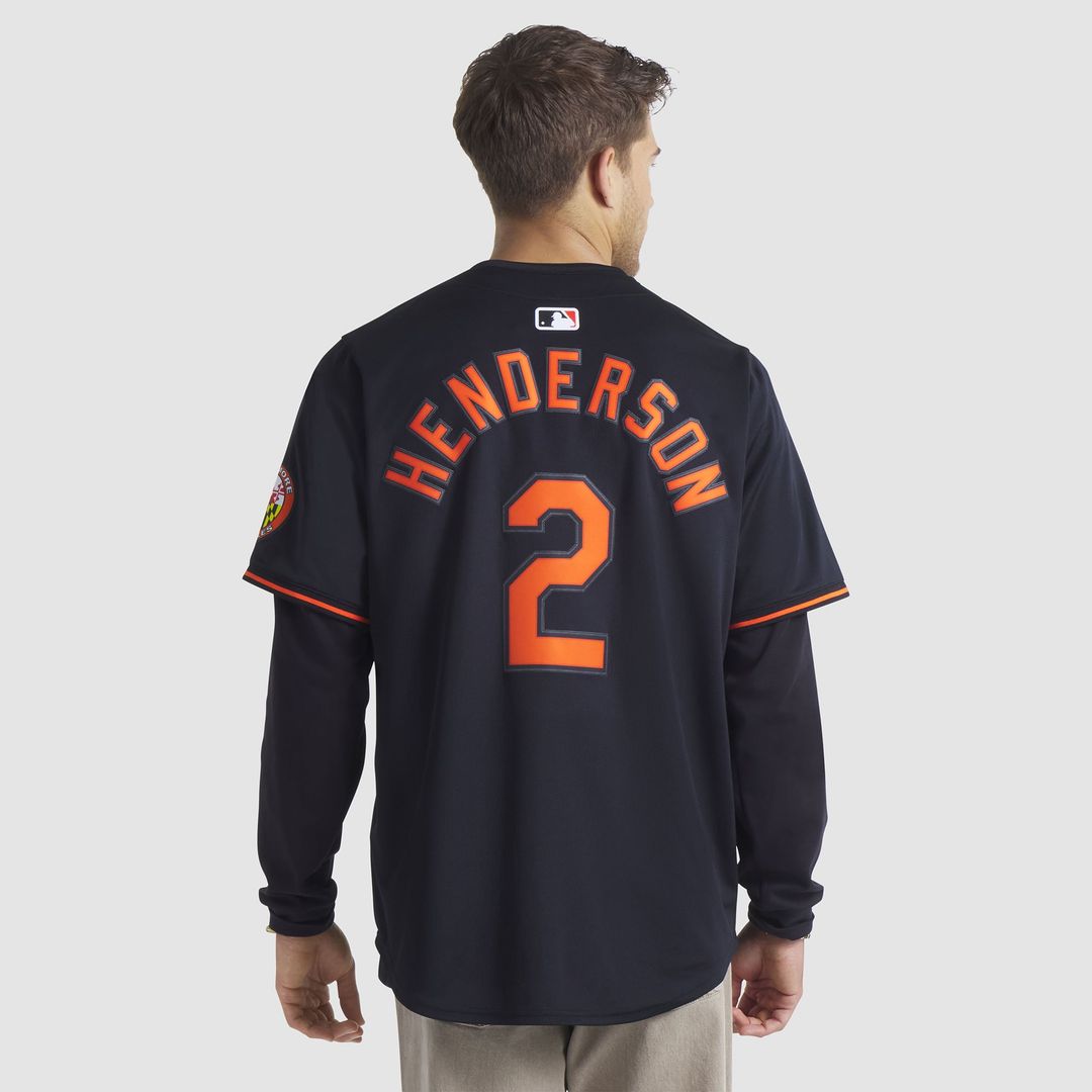 Baltimore Orioles Gunnar Henderson Nike Alternate Limited Player Jersey - Black