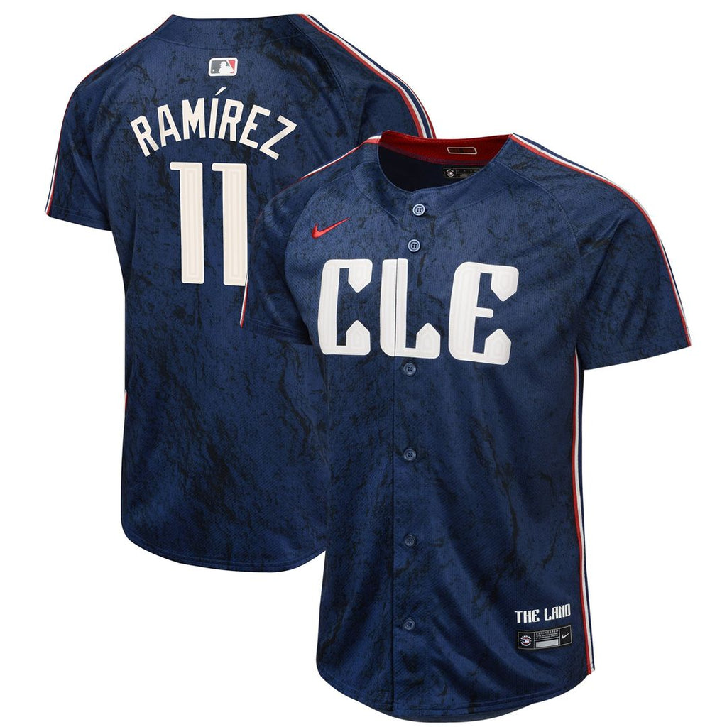 Cleveland Guardians Jose Ramirez Nike Youth 2024 City Connect Limited Jersey - Navy