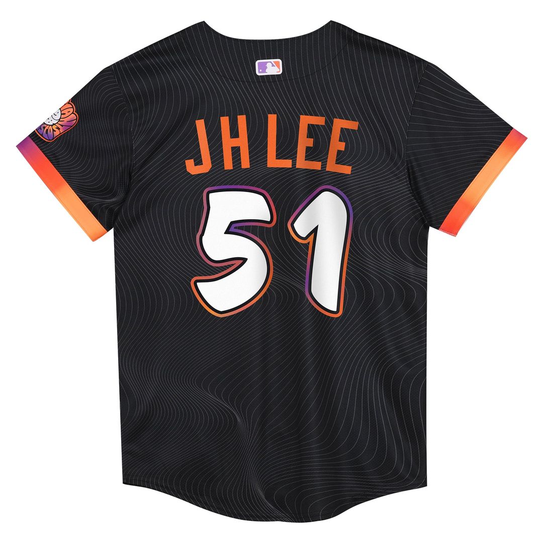 San Francisco Giants Jung Hoo Lee Nike Preschool 2025 City Connect Limited Player Jersey - Anthracite