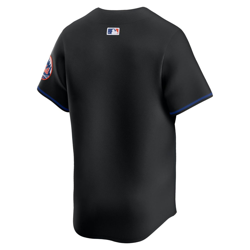 New York Mets Nike Alternate Limited Jersey - Black