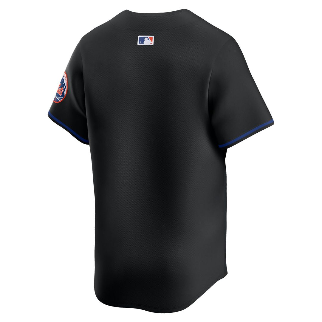 New York Mets Nike Alternate Limited Jersey - Black