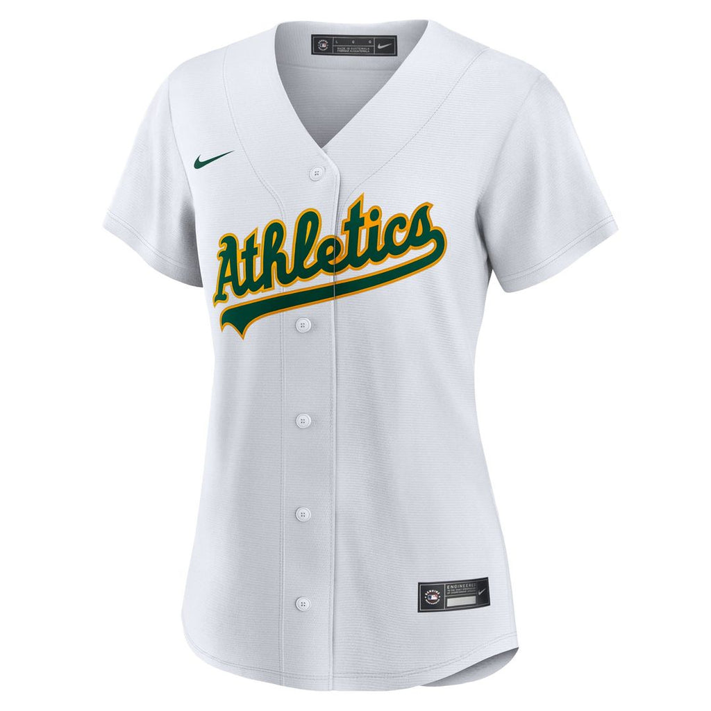 Athletics Nick Kurtz Nike Women's Home Replica Player Jersey - White