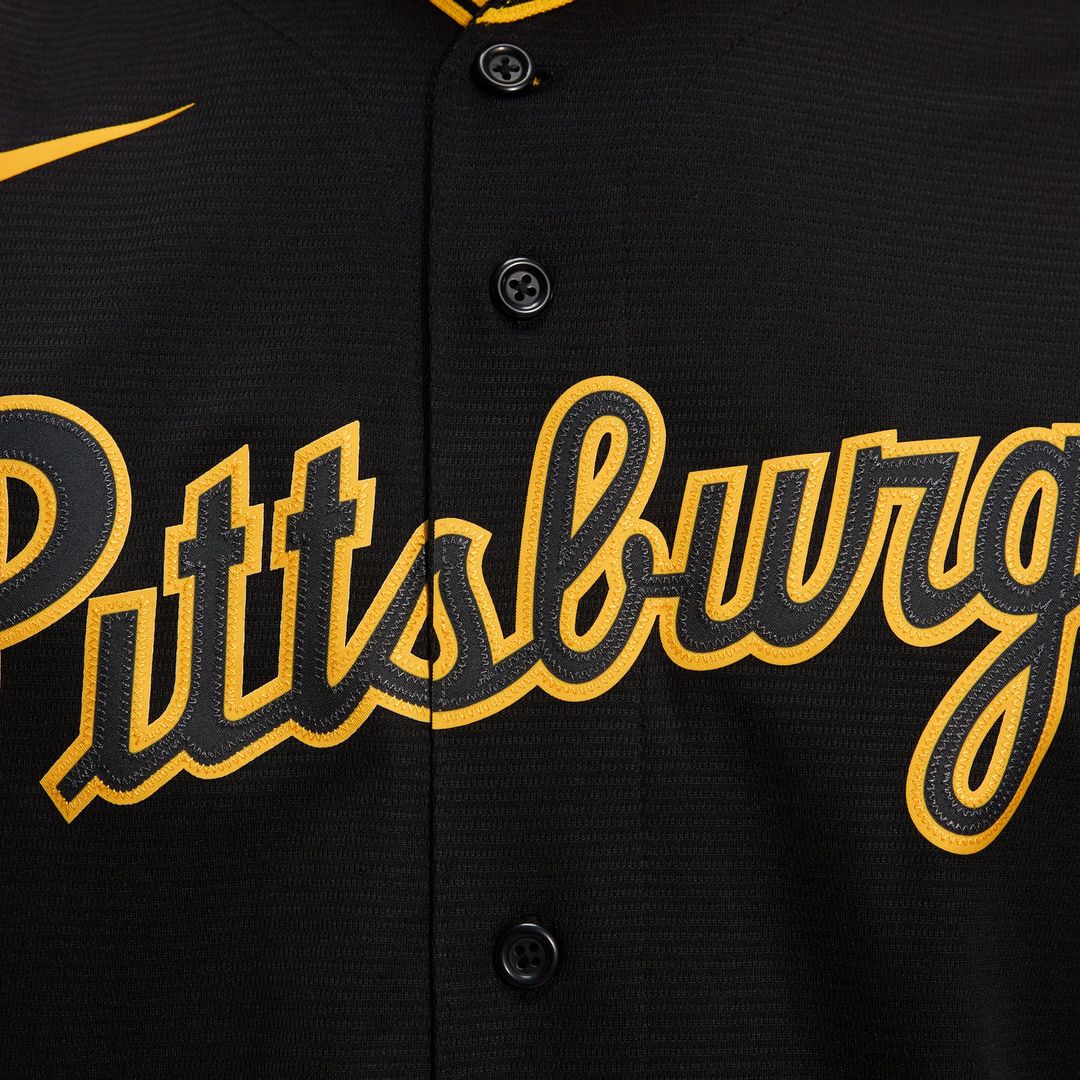 Pittsburgh Pirates Nike Alternate Replica Team Jersey - Black