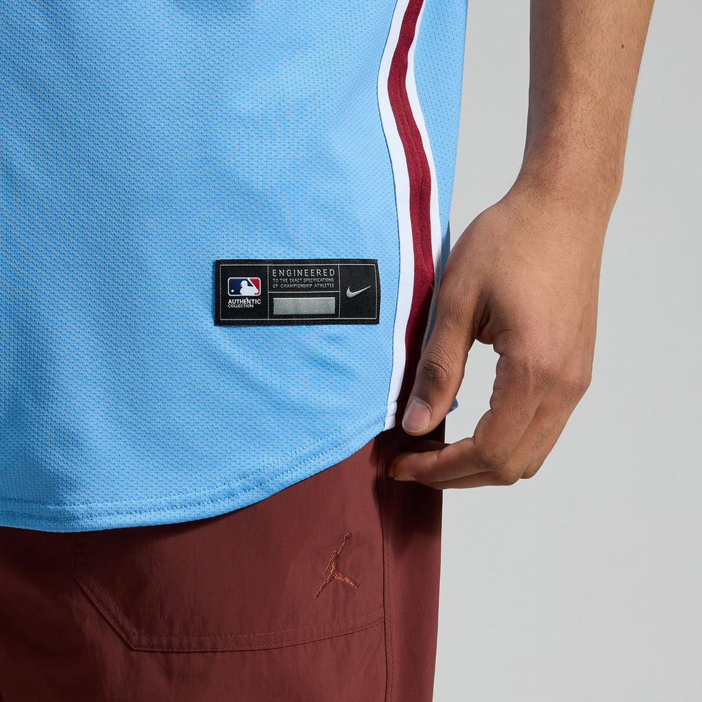 Philadelphia Phillies Nike Alternate Elite Jersey - Light Blue