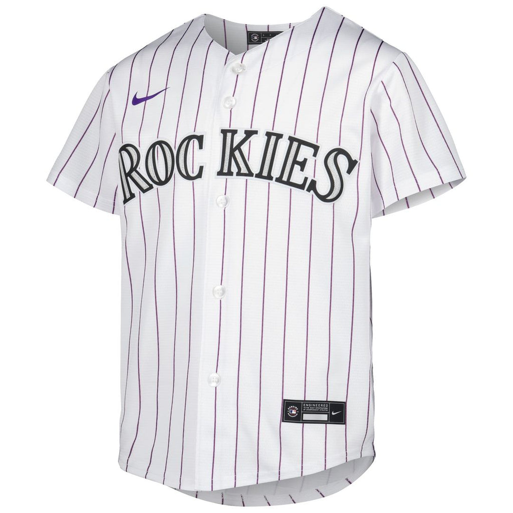 Colorado Rockies Kris Bryant Nike Youth Alternate Replica Player Jersey - White