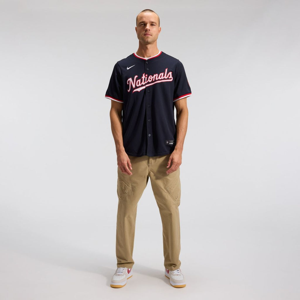 Washington Nationals James Wood Nike Alternate Limited Player Jersey - Navy